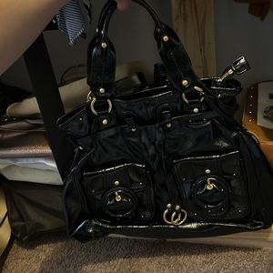 Elliot Lucca black satchel purse